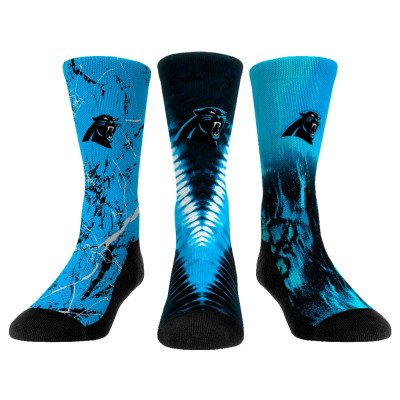 Носки 3 пары Unisex Carolina Panthers Rock Em Socks Set