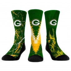 Три пары носков Green Bay Packers Rock Em
