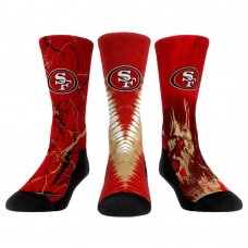Три пары носков San Francisco 49ers Rock Em Socks Youth Set