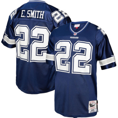Джерси Dallas Cowboys Emmitt Smith Mitchell & Ness Navy Legacy Replica