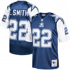 Игровая джерси Emmitt Smith Dallas Cowboys Mitchell & Ness 1995 Authentic Retired - Navy/White