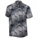 Рубашка с коротким рукавом Las Vegas Raiders Tommy Bahama Coast Luminescent Fronds Camp IslandZone - Black