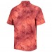 Рубашка с коротким рукавом Tampa Bay Buccaneers Tommy Bahama Coast Luminescent Fronds Camp IslandZone - Red