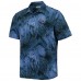 Рубашка с коротким рукавом Tennessee Titans Tommy Bahama Coast Luminescent Fronds Camp IslandZone - Blue