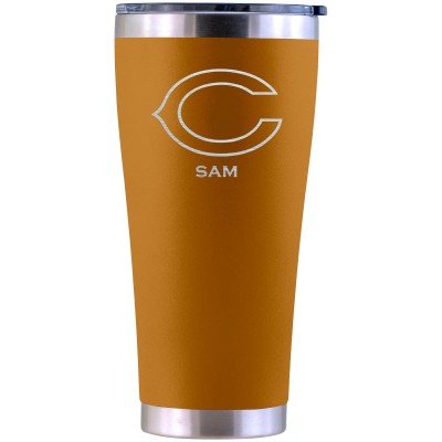 Chicago Bears Personalized 30oz. Laser Etched Canyon Tumbler