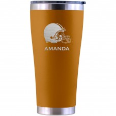 Cleveland Browns Personalized 30oz. Laser Etched Canyon Tumbler