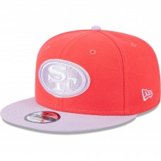Бейсболка San Francisco 49ers New Era Two-Tone Color Pack 9FIFTY - Red/Lavender