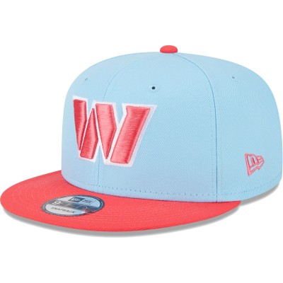 Бейсболка Washington Commanders New Era Two-Tone Color Pack 9FIFTY - Light Blue/Red