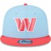 Бейсболка Washington Commanders New Era Two-Tone Color Pack 9FIFTY - Light Blue/Red
