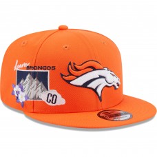 Бейсболка Denver Broncos New Era Icon 9FIFTY - Orange