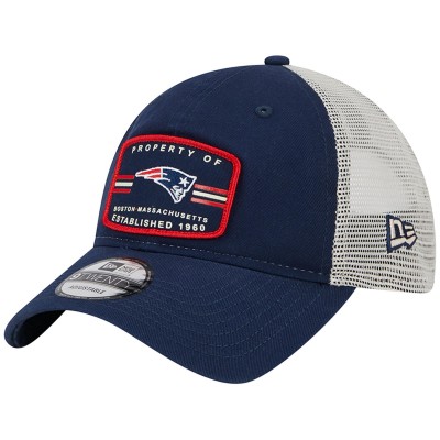 Бейсболка New England Patriots New Era Property Trucker 9TWENTY - Navy