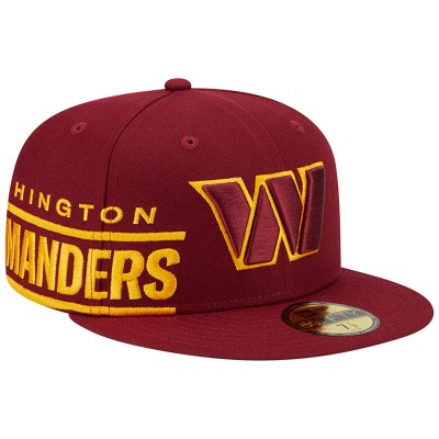 Бейсболка Washington Commanders New Era Arch 59FIFTY - Burgundy