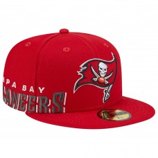 Бейсболка Tampa Bay Buccaneers New Era Arch 59FIFTY - Red
