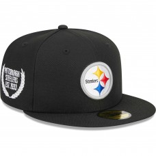 Бейсболка Pittsburgh Steelers New Era Camo Undervisor 59FIFTY - Black