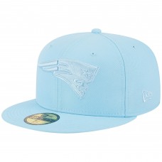 Бейсболка New England Patriots New Era Color Pack Brights 59FIFTY - Light Blue