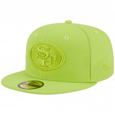 Бейсболка San Francisco 49ers New Era Color Pack Brights 59FIFTY - Neon Green