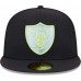 Бейсболка Las Vegas Raiders New Era Multi 59FIFTY - Black