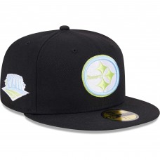 Бейсболка Pittsburgh Steelers New Era Multi 59FIFTY - Black