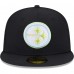 Бейсболка Pittsburgh Steelers New Era Multi 59FIFTY - Black
