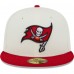 Бейсболка Tampa Bay Buccaneers New Era Retro 59FIFTY - Cream