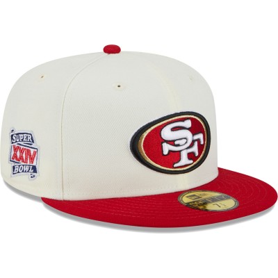 Бейсболка San Francisco 49ers New Era Retro 59FIFTY - Cream