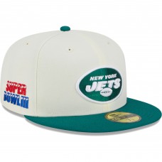 Бейсболка New York Jets New Era Retro 59FIFTY - Cream
