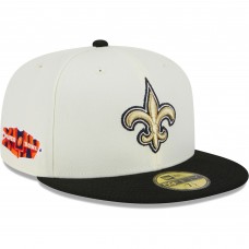 Бейсболка New Orleans Saints New Era Retro 59FIFTY - Cream