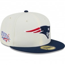 Бейсболка New England Patriots New Era Retro 59FIFTY - Cream