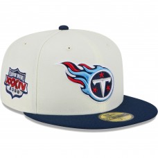 Бейсболка Tennessee Titans New Era Retro 59FIFTY - Cream