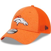 Бейсболка Denver Broncos New Era Stripe 39THIRTY - Orange