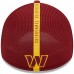 Бейсболка Washington Commanders New Era Stripe 39THIRTY - Burgundy