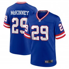 Игровая джерси Xavier McKinney New York Giants Nike Classic - Royal