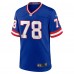 Игровая джерси Andrew Thomas New York Giants Nike Classic - Royal