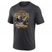 Футболка Pittsburgh Steelers Charcoal Hometown Old-Fashioned Super Bowl XIV Champions Tri-Blend