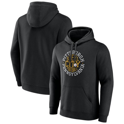 Pittsburgh Steelers Black Hometown Collection Prevent Pullover Hoodie