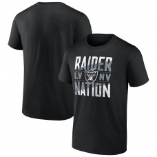 Las Vegas Raiders Hometown Collection Prime Time T-Shirt - Black