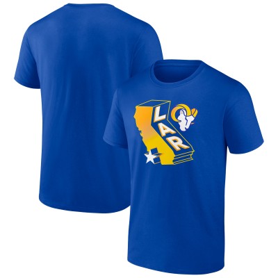 Футболка Los Angeles Rams Hometown Collection Prime Time - Royal