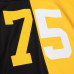 Джерси Pittsburgh Steelers Joe Greene Mitchell & Ness Black/Gold 1976 Split Legacy Replica