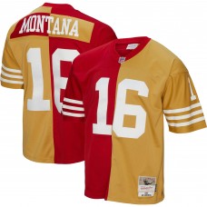 Игровая джерси Joe Montana San Francisco 49ers Mitchell & Ness 1990 Split Legacy Replica - Scarlet/Gold Игровая джерси Joe Montana San Francisco 49ers Mitchell & Ness 1990 Split Legacy Replica - Scarlet/Gold