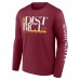 Футболка с длинным рукавом Washington Commanders Hometown Collection Sweep - Burgundy