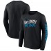 Футболка с длинным рукавом Carolina Panthers Hometown Collection Sweep - Black Футболка с длинным рукавом Carolina Panthers Hometown Collection Sweep - Black