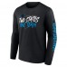 Футболка с длинным рукавом Carolina Panthers Hometown Collection Sweep - Black