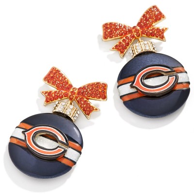 WoChicago Bears BaubleBar Ornament Earrings