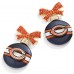 WoChicago Bears BaubleBar Ornament Earrings
