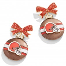 WoCleveland Browns BaubleBar Ornament Earrings