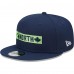 Seattle Seahawks New Era College Navy 12 North Collection Snapback Hat