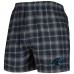 Трусы Carolina Panthers Concepts Sport Ledger Flannel - Charcoal/Gray