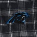 Трусы Carolina Panthers Concepts Sport Ledger Flannel - Charcoal/Gray