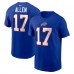Футболка с номером Josh Allen Buffalo Bills Nike - Royal Футболка с номером Josh Allen Buffalo Bills Nike - Royal