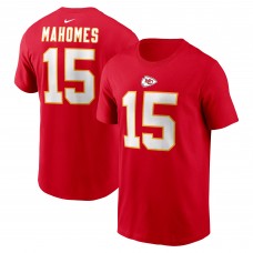 Футболка с номером Patrick Mahomes Kansas City Chiefs Nike - Red